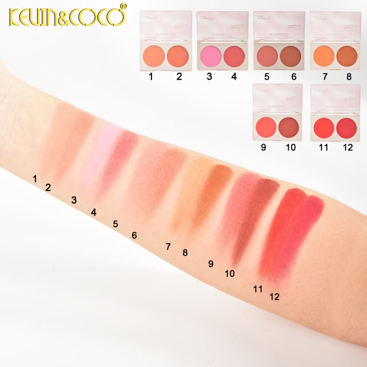 KEVIN & COCO - 💕 CREME VERSE BLUSH DUO  💕