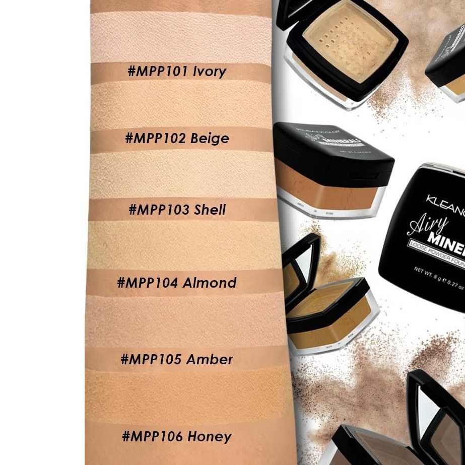 KLEANCOLOR AIRY MINERALS LOOSE POWDER FOUNDATION
