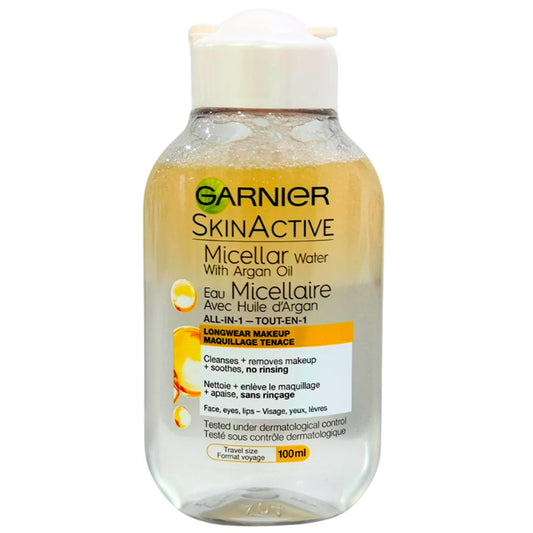 GARNIER MICELLAR WATER WITH ARGAN OIL CLEANSER 100ml