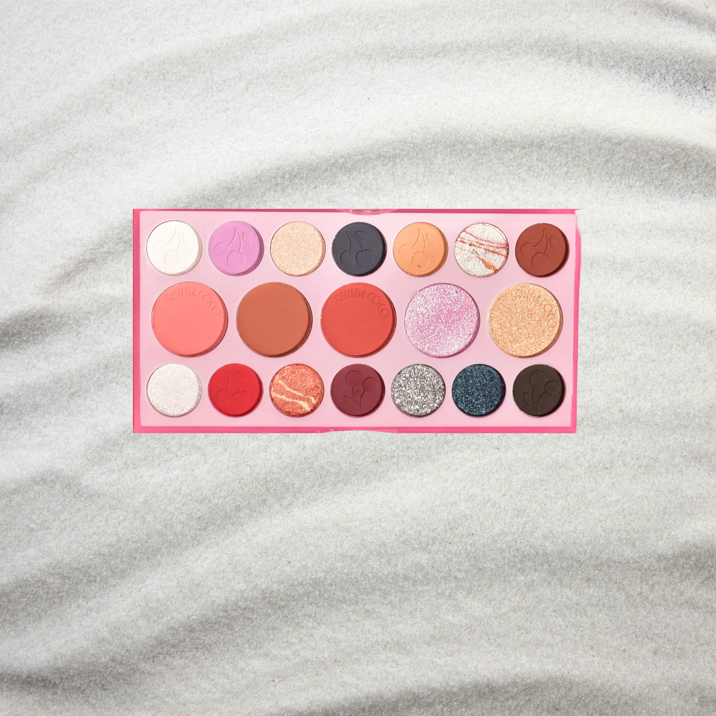 KEVIN & COCO JELLY PALETTE - EYESHADOW+HIGHLIGHTER+BLUSHER