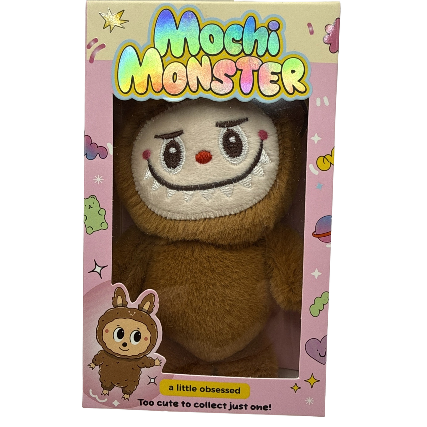 Mochi Monster Kawaii Collectible Plush Charm Keychain