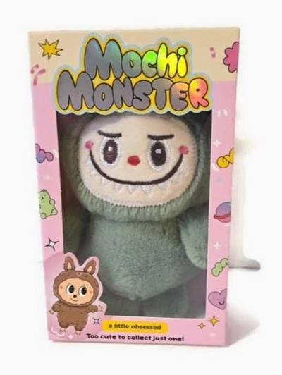 Mochi Monster Kawaii Collectible Plush Charm Keychain