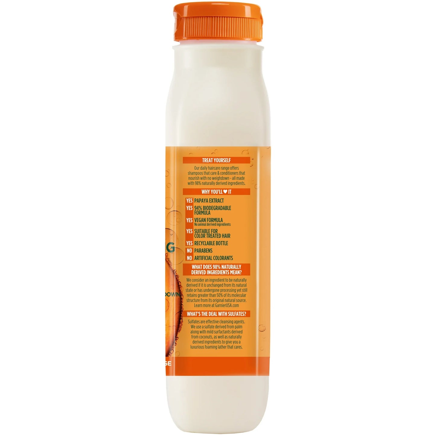 GARNIER DAMAGE REPAIRING TREAT CONDITIONER WITH PAPAYA EXTRACT