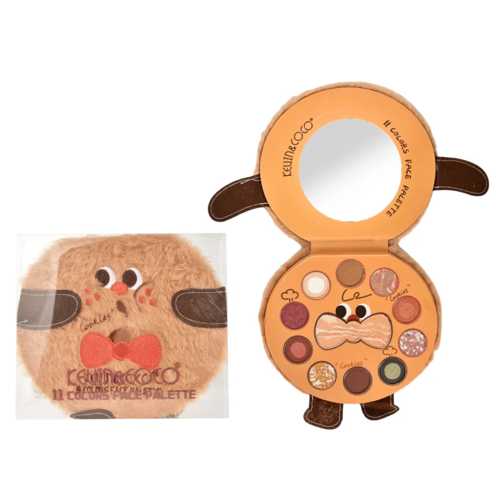 KEVIN & COCO  11 COLORS FACE PALETTE - COOKIES