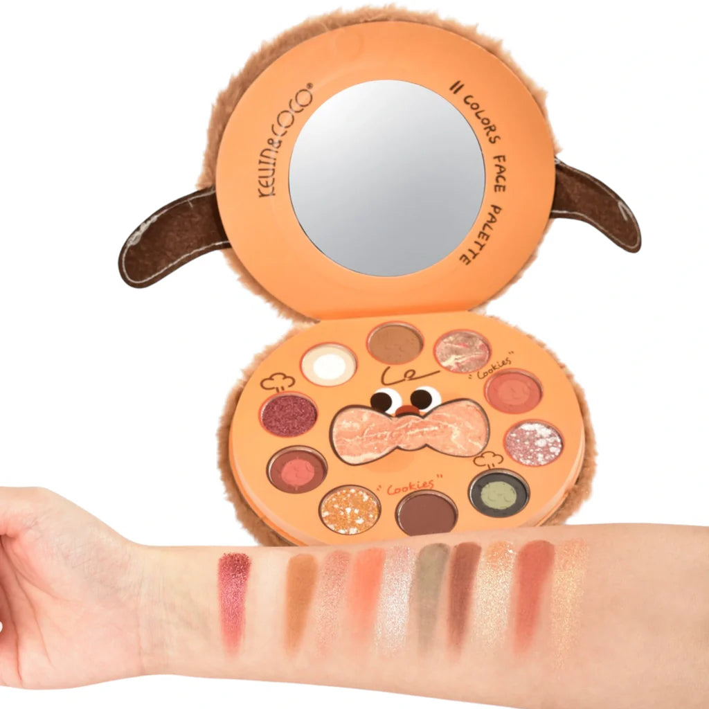 KEVIN & COCO  11 COLORS FACE PALETTE - COOKIES