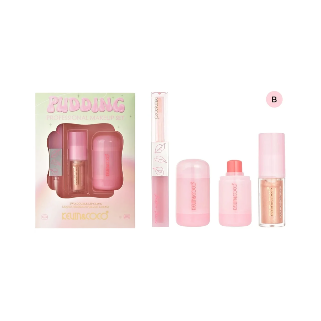 KEVIN & COCO - PUDDING PROFESSIONAL MAKEUP SET